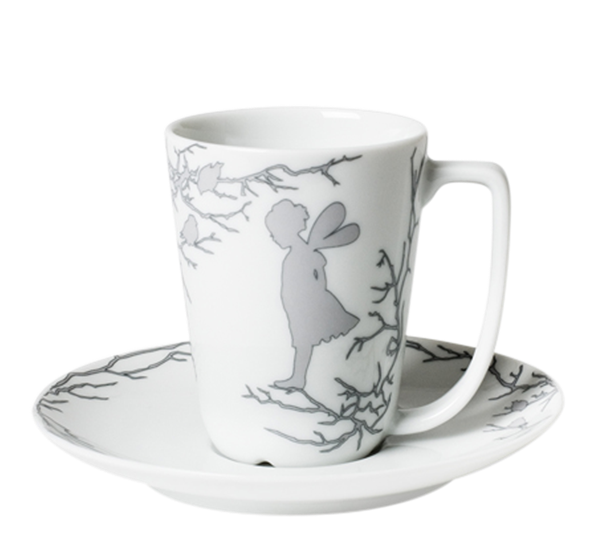 Alv kaffekopp med skål 20 cl fra Wik & Walsøe