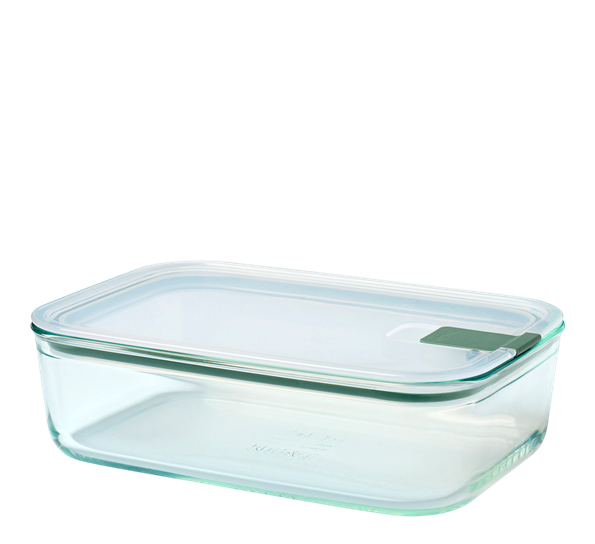 EasyClip oppbevaringsboks glass 1,5L Nordic sage fra Mepal
