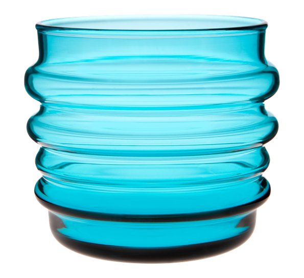 Sukat Makkaralla glass 2pk turkis fra Marimekko