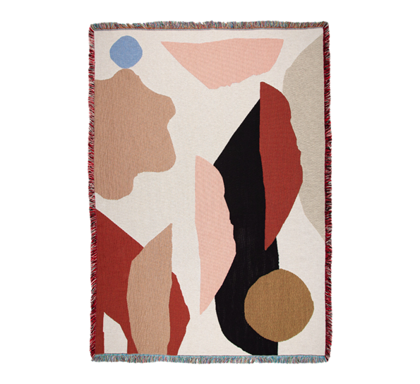 Hynes pledd 137x178 cm fra Slowdown Studio