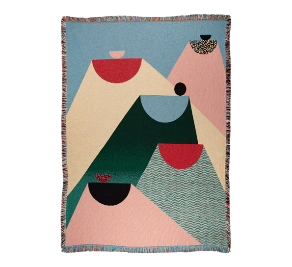 Lavette pledd 137x178 cm fra Slowdown Studio