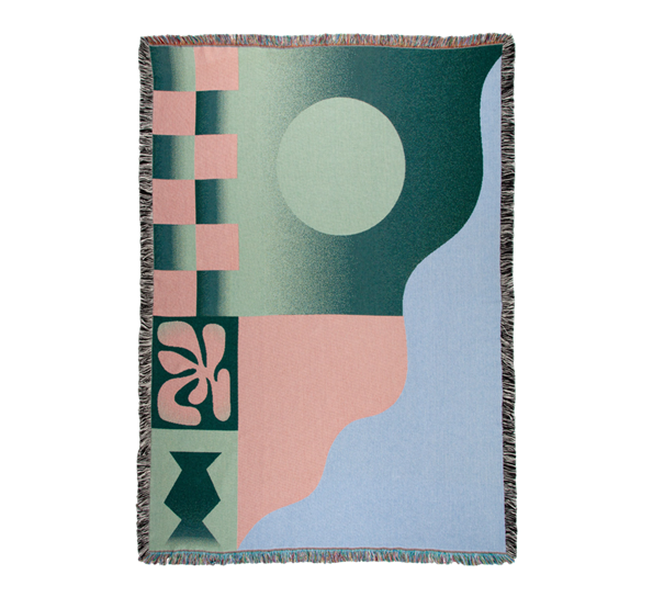 Bronte pledd 137x178 cm fra Slowdown Studio