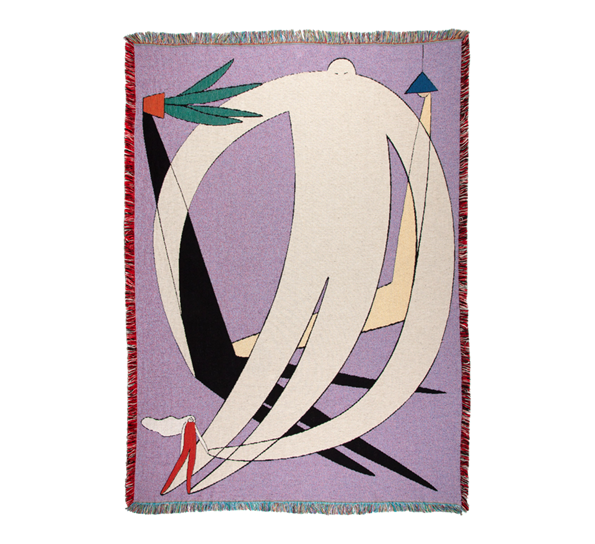 Gabriel pledd 137x178 cm fra Slowdown Studio