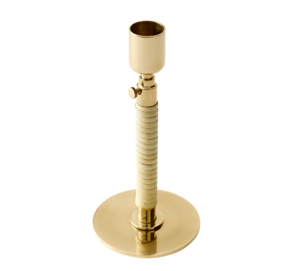 Duca lysestake polert messing fra Audo Copenhagen