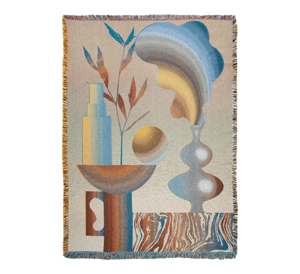 Hawthorne pledd 137x178 cm fra Slowdown Studio