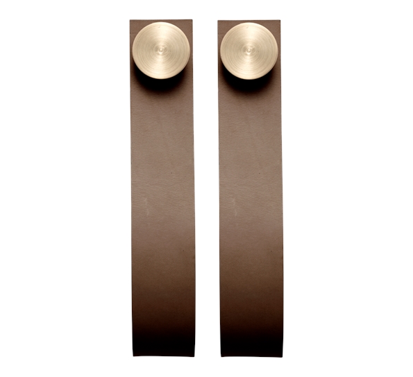 Stropp messing brun 2pk fra By Lassen