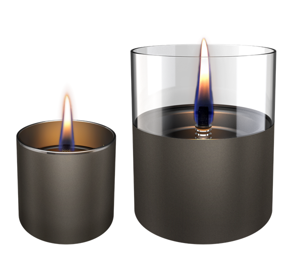 Lilly 8 & 10 lykt gun metal fra Tenderflame