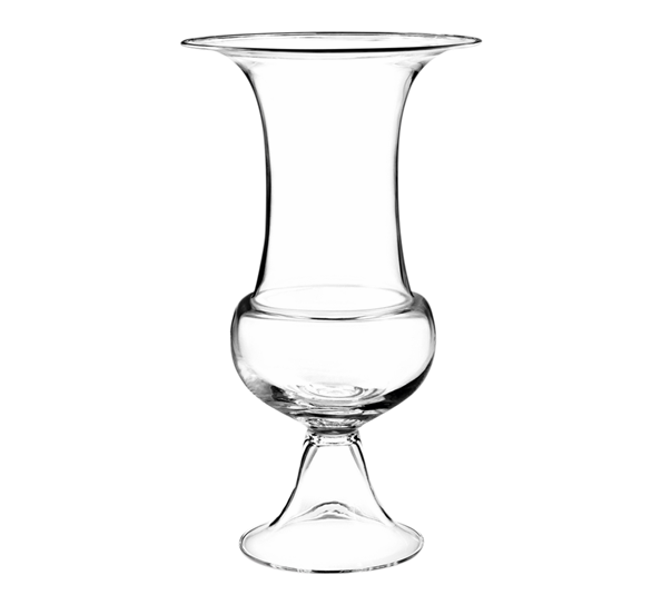 Old English vase 60 cm fra Holmegaard