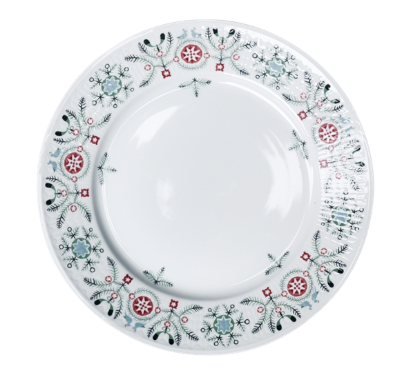 Swedish Grace Winter tallerken flat 27 cm fra 
