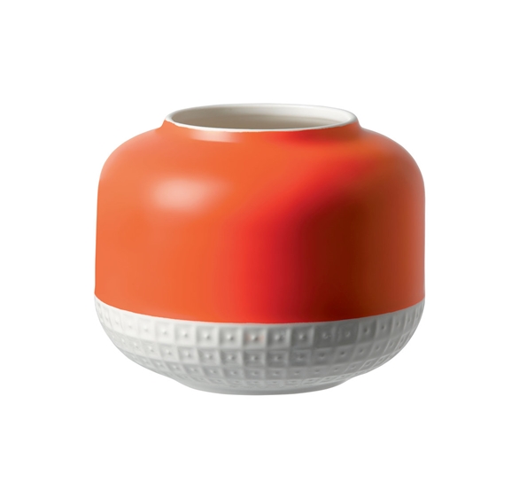 Hemingway vase Rose Orange Hvit fra Royal Doulton
