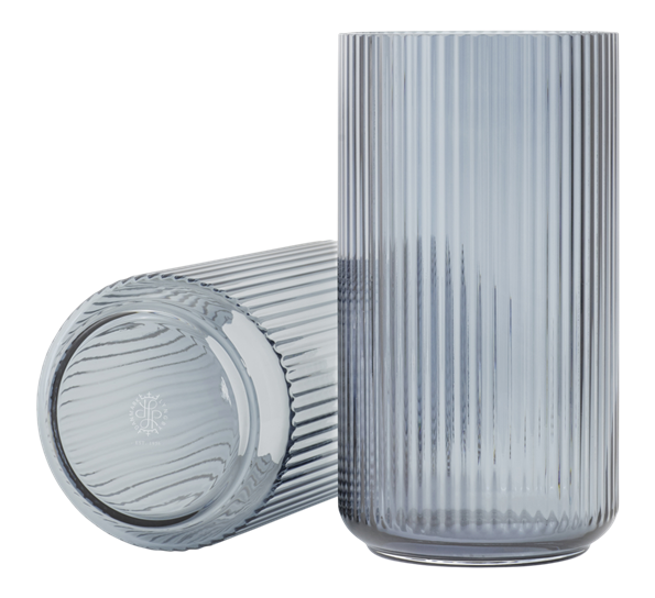 Lyngbyvase 38 cm blå fra Lyngby Porcelæn