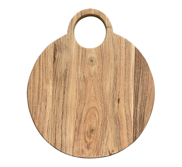 Taverna skjærebrett rundt akasie 40x46 cm fra Stuff Design
