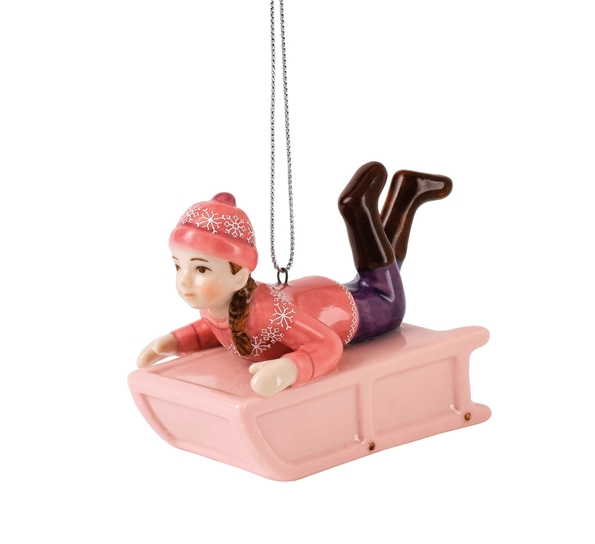 Xmas Slede fra Royal Doulton