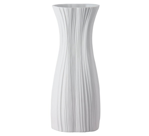 Plissee vase 38 cm fra Rosenthal
