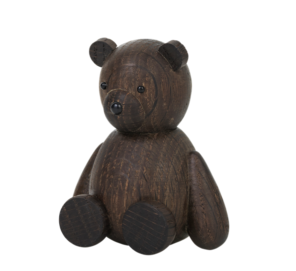 Teddy mørk eik 9 cm fra Lucie Kaas