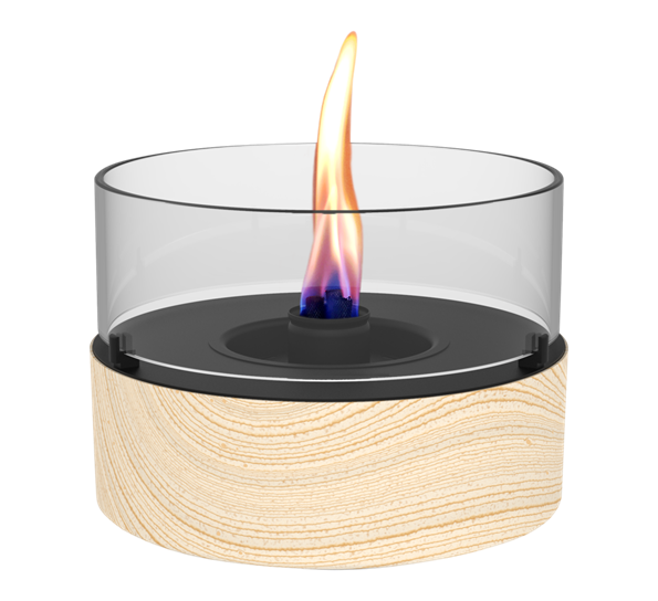 Café 18 lykt eik white patina fra Tenderflame