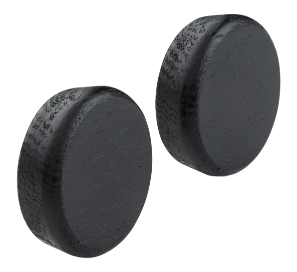 Flex Button magnet 2-pk sort eik Gejst