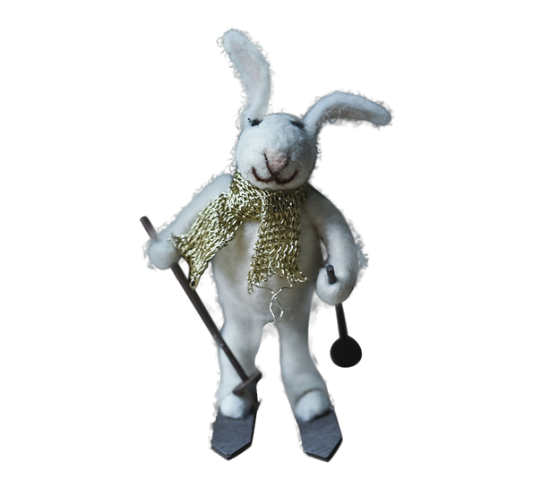 Frk. Wessel Skihare fra Und