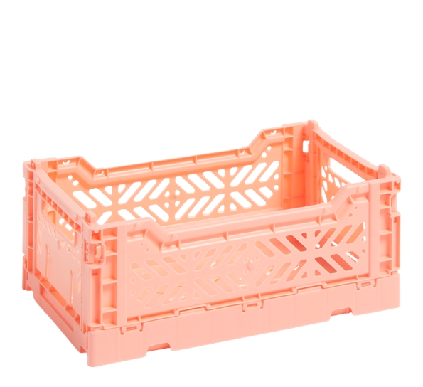 Colour Crate 17x26,5x10,5 cm lakserosa oppbevaringskasse fra HAY
