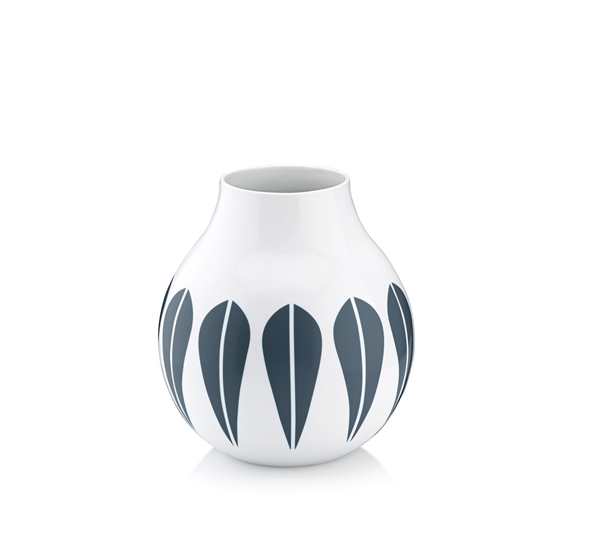 Lotus vase medium mørkeblå fra Lucie Kaas