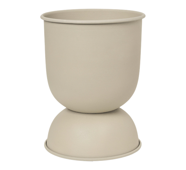 Hourglass krukke ekstra liten ø21 h30 cm cashmere fra Ferm Living