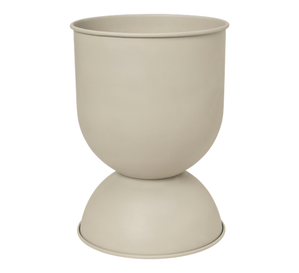 Hourglass krukke stor ø50 h73 cm cashmere fra Ferm Living