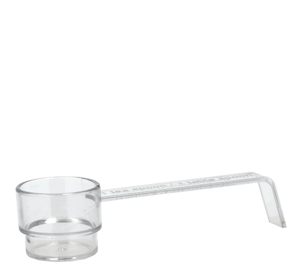 Mensura måleskje 15 ml klar fra Rosti