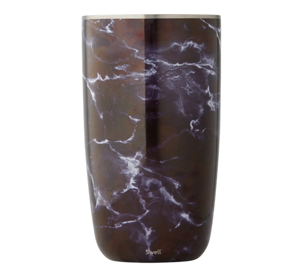 Vinkjøler 7,4dl sort marble fra S`well