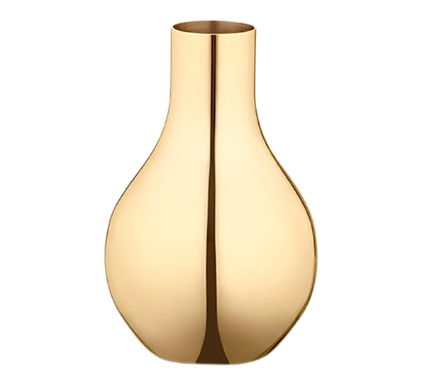 Cafu vase XS gullbelagt fra Georg Jensen