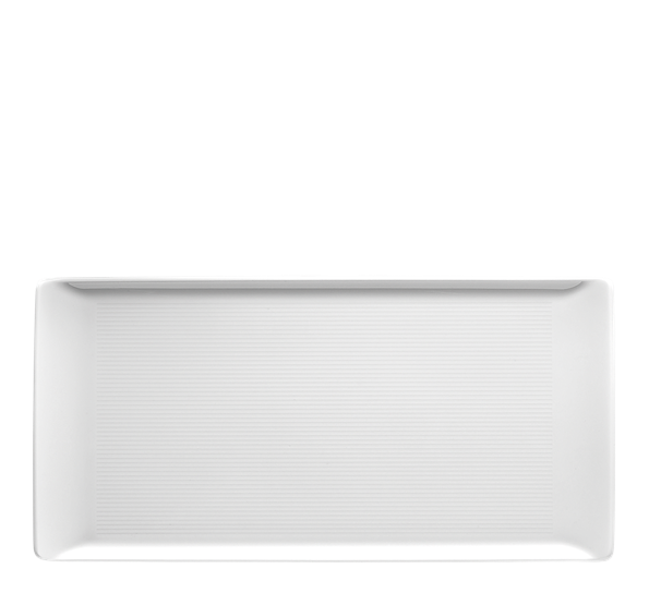 Loft Hvit fat 30x15 cm fra Thomas