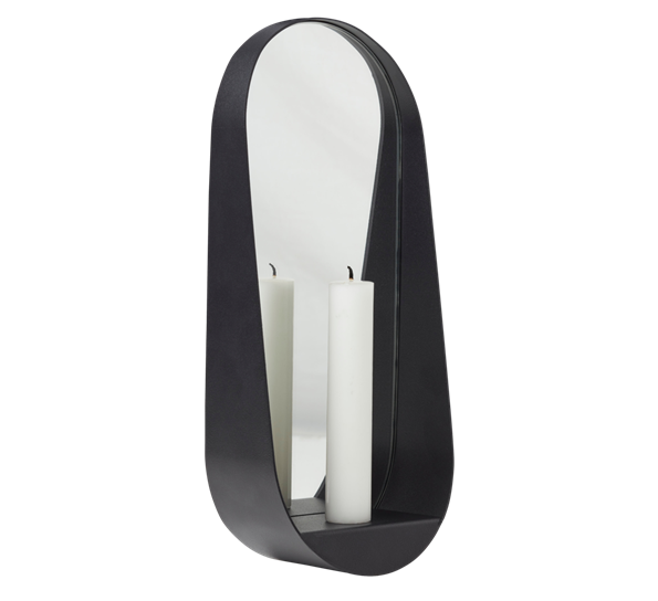 <p>Glim Slim vegglysestake med speil Gejst Design</p>
