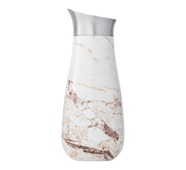 Karaffel 1,5L calacatta gold fra S`well