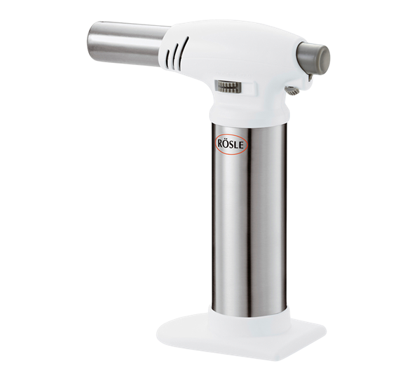 Gassbrenner stål hvit h17 cm fra Rösle