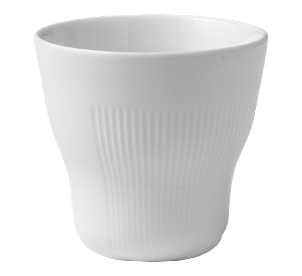 White Elements termokopp 35 cl fra Royal Copenhagen