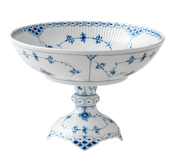 Musselmalt Halvblonde fat på stett 14 cm fra n