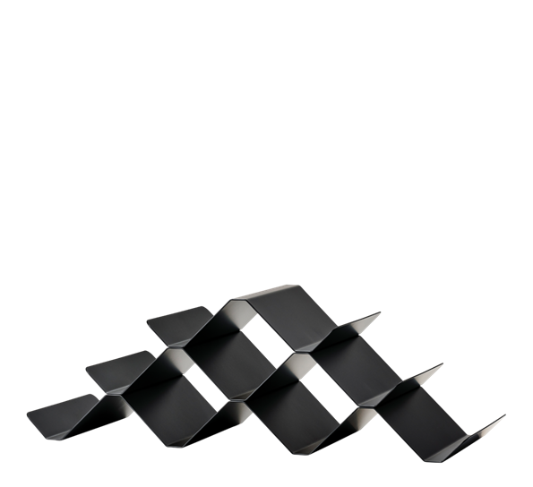 Rocks vinstativ metall sort fra Zone