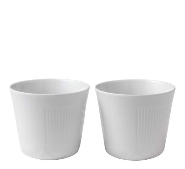 White Elements multikopper 2pk 25 cl fra Royal Copenhagen