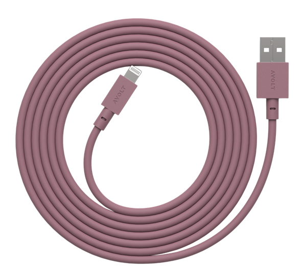 Cable 1 USB A rust 1,8 m fra Avolt