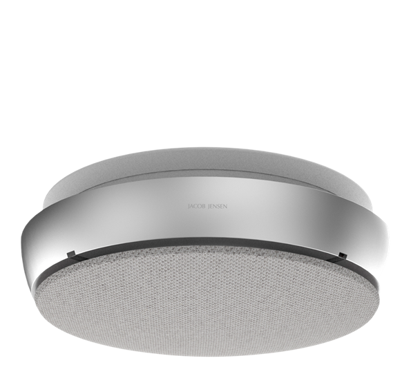 Røykvarsler optisk 10 cm sølv Jacob Jensen fra Jacob Jensen