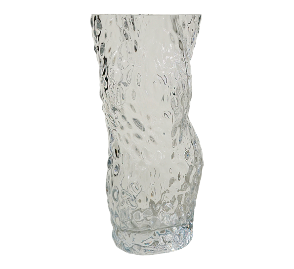 Ostrea Rock glassvase klar 30 cm fra Hein Studio