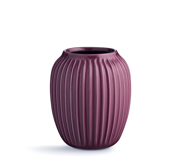 Hammershøi vase plomme 20 cm fra Kähler