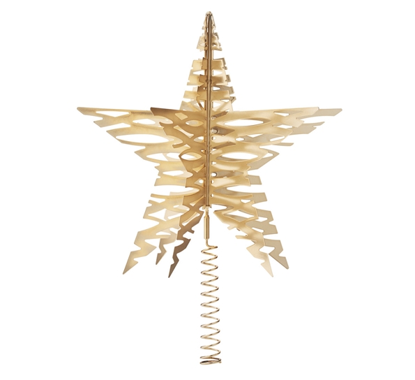 Tangle juletrestjerne brass fra Stelton