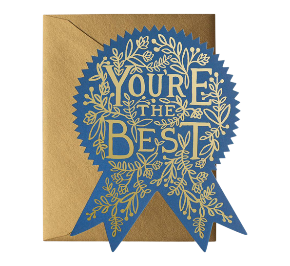 Kort You're the Best fra Rifle Paper Co.