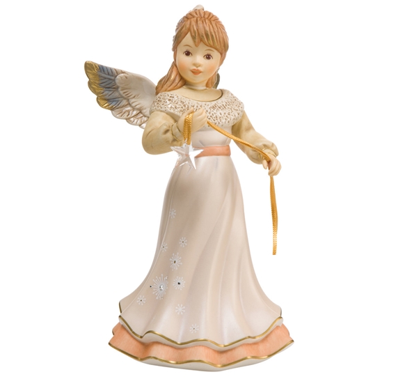 Bright Christmas Star engel 20 cm vanilla-honey