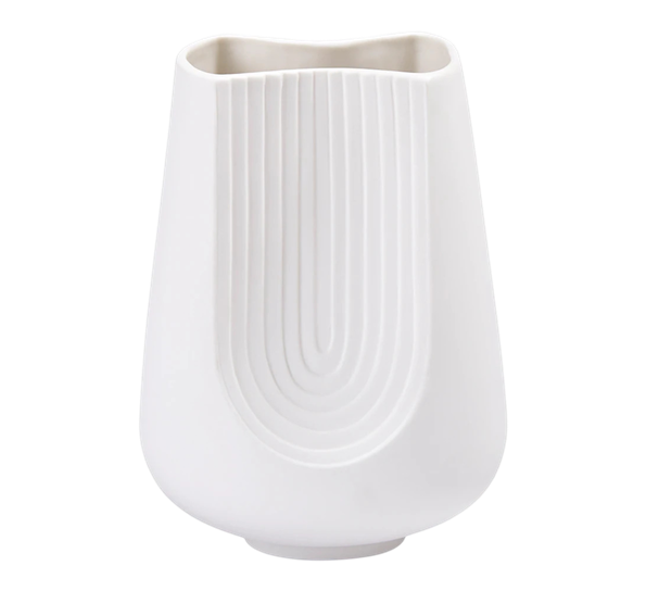 Arco vase liten hvit fra Jonathan Adler