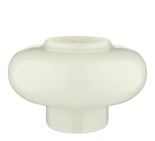 Lysestake Fyr glass offwhite ø12,7 fra Marimekko