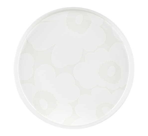 Unikko asjtt 20cm hvit fra Marimekko