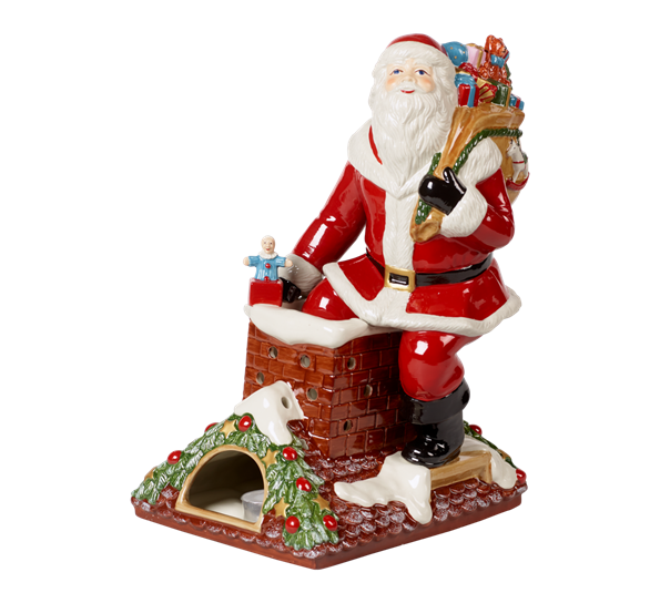 Christmas Toys Memory julenisse på taket 23,5 cm fra Villeroy & Boch