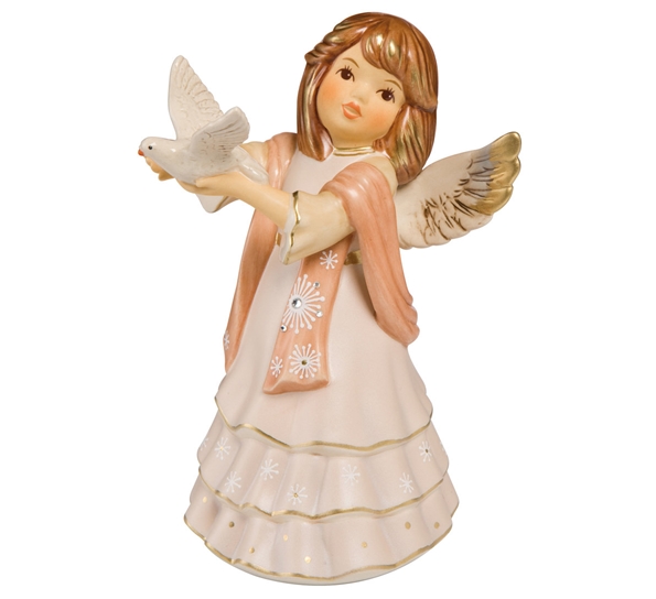 Peace Message engel 14 cm vanilla-honey