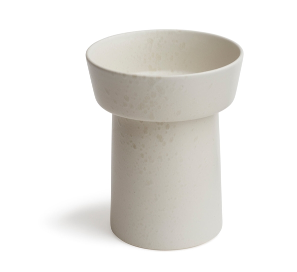 Ombria vase marmorhvit 20 cm fra Kähler